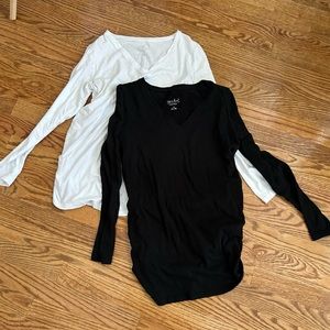 Isabel Maternity long sleeve t-shirt bundle